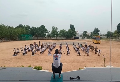 International yoga day celebration